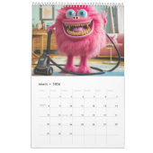 Monster Ladies – A Year of Quirky Charm Kalender (Mär 2026)