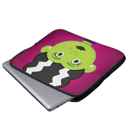 Monster Laptopschutzhülle (Vorne Knopf)