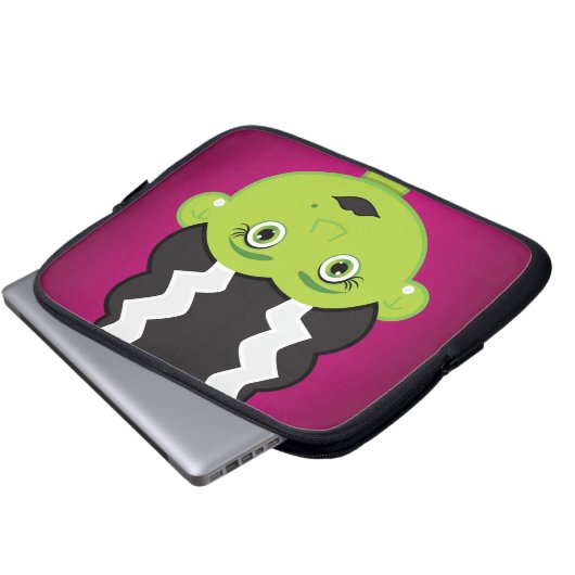 Monster Laptopschutzhülle (Vorne Knopf)