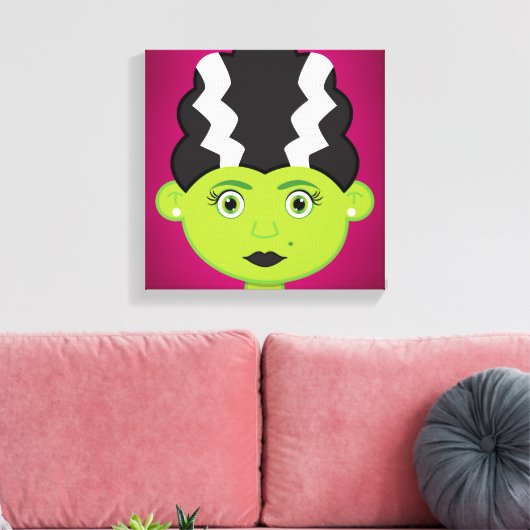 Monster Leinwanddruck (Insitu (Wohnzimmer))