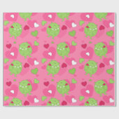 Monster-Liebe Geschenkpapier (Flach)