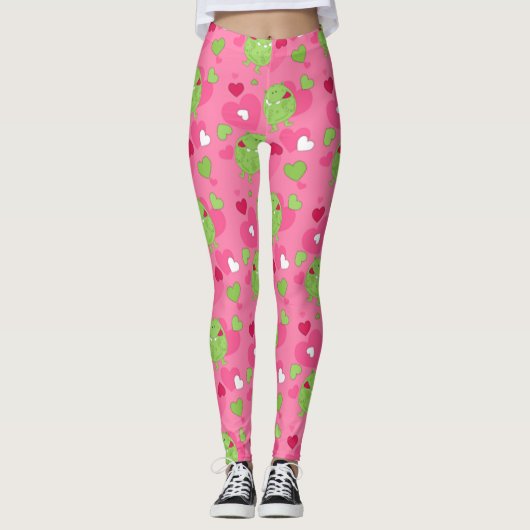 Monster-Liebe Leggings (Vorderseite)