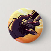 Monster-Liebe - Zweite Kontakttaste Button (Vorderseite)