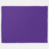 Monster Lila Fleece Blanket (Vorderseite (Horizontal))