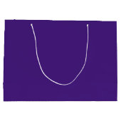Monster Lila große Geschenktasche Geschenktüte (Rückseite)