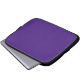Monster Lila Laptop-Sieb Laptopschutzhülle (Vorne Knopf)
