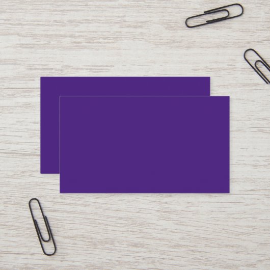 Monster Lila Premium Business Card Visitenkarte (Vorderseite/Rückseite Beispiel)
