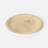 monster lion medieva pappteller (Schrägansicht)