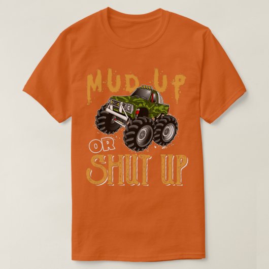 Monster-Lkw 4x4 Offroad abschütteln oder schließen T-Shirt (Design vorne)