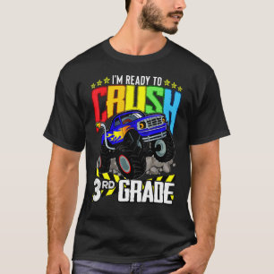 Monster-LKW bereit, die dritte Stufe wieder auf S  T-Shirt