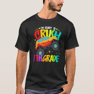 Monster-LKW bereit, die siebte Stufe zurück zu rei T-Shirt