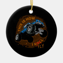 Monster-LKW dieses ist, wie ich fliege