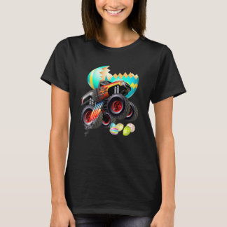 Monster Lkw Eier Ostereier Jäger Kinder T-Shirt