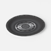 MONSTER LKW ermüdet #1 Pappteller (Schrägansicht)