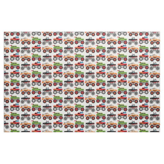 Monster-LKW-Fabrik Stoff (Fat Quarter (45,7 x 55,9 cm))