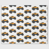Monster-Lkw Geschenkpapier (Flach)