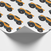 Monster-Lkw Geschenkpapier (Ecke)