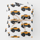 Monster-Lkw Geschenkpapier Set (Beispiel)