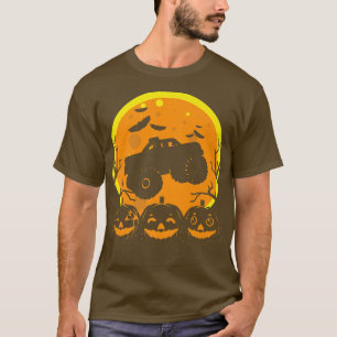 Monster LKW Halloween Bat Pumpkin Kostüm Kinder B T-Shirt