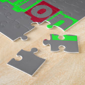 Monster-LKW harter Kern cool Puzzle (Seite)