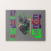 Monster-LKW harter Kern cool Puzzle (Horizontal)