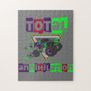 Monster-LKW harter Kern cool Puzzle