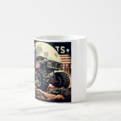 MONSTER LKW-KAFFEE-TASSE KAFFEETASSE (VorderseiteRechts)