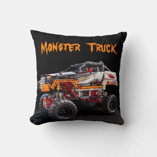 Monster-LKW-Kissen Kissen (Vorderseite)