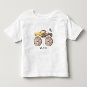 Monster LKW Kleinkind T - Shirt