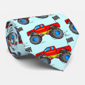 Monster-LKW Krawatte (Gerollt)