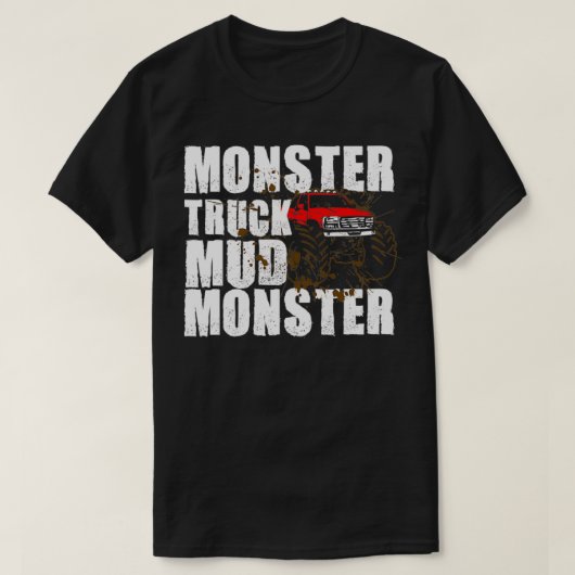 Monster-LKW-Monster 1 T-Shirt (Design vorne)