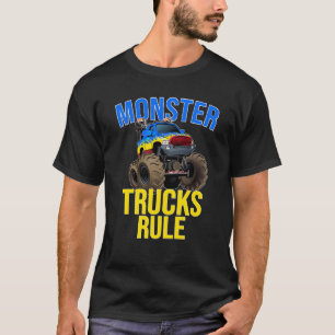 Monster LKW-Regel Monster für Männer Frauen Kinder T-Shirt