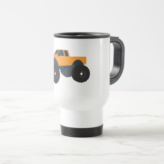 Monster-Lkw Reisebecher (VorderseiteRechts)