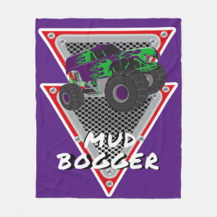 Monster-LKW-Schlammfänger Fleecedecke