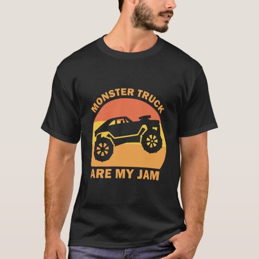Monster-Lkw sind meine Marmelade für Monster-Lkw T-Shirt (Vorderseite)