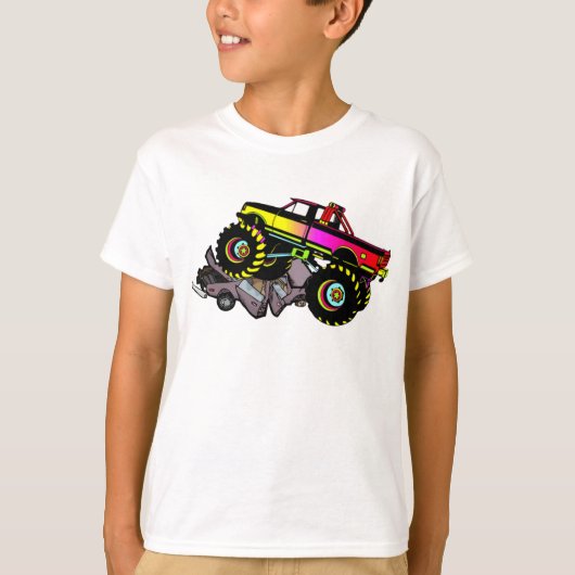 Monster-LKW-T - Shirt (Vorderseite)