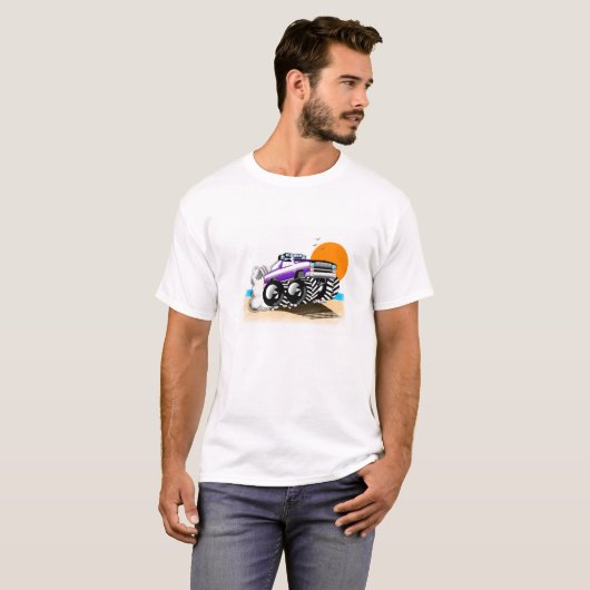 Monster-LKW-T - Shirt für Männer (Vorne ganz)