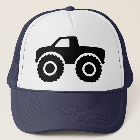 Monster-LKW Truckerkappe (Vorderseite)