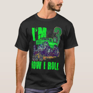Monster-Lkw zum 3. Geburtstag für Jungen und Mädch T-Shirt