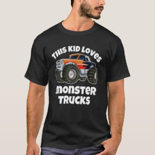 Monster Lover - Dieses Kind Lieben Monster Truck T-Shirt
