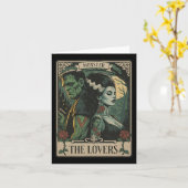 Monster Lovers Tarot Card Gothic Frankenstein Hall Karte (Gelbe Blume)