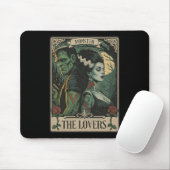 Monster Lovers Tarot Card Gothic Frankenstein Hall Mousepad (Mit Mouse)