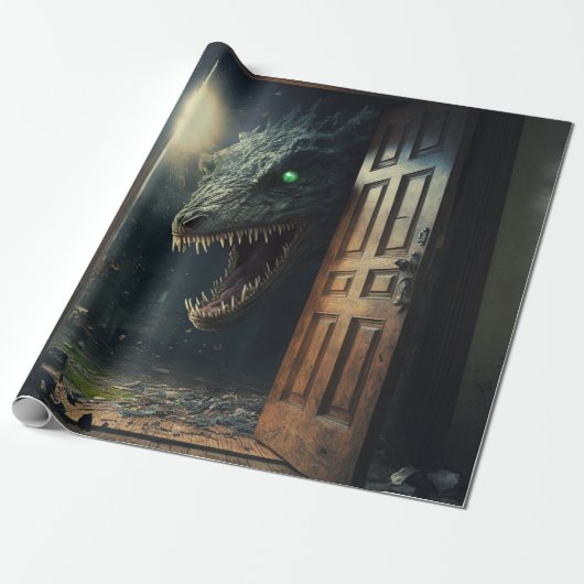 Monster lurk geschenkpapier (Ungerollt)