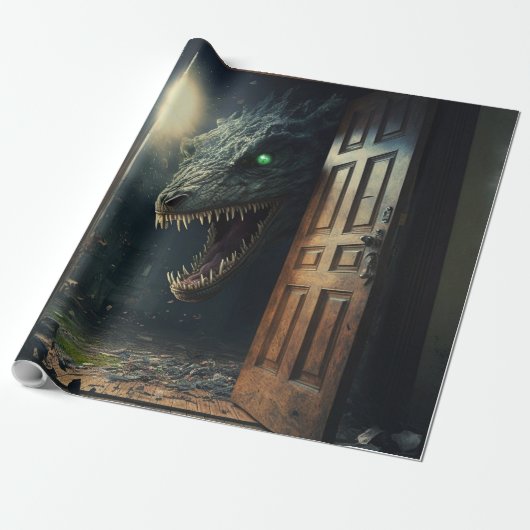 Monster lurk geschenkpapier (Ungerollt)