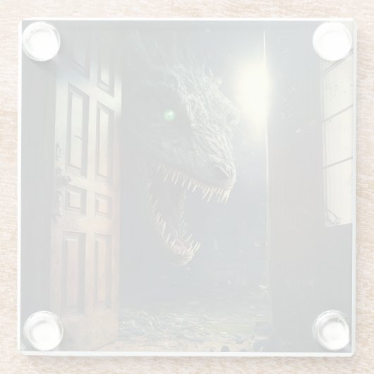 Monster lurk glasuntersetzer (Rückseite)