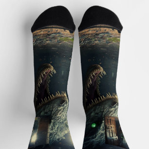Monster lurk socken