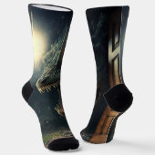 Monster lurk socken (Gewinkelt)