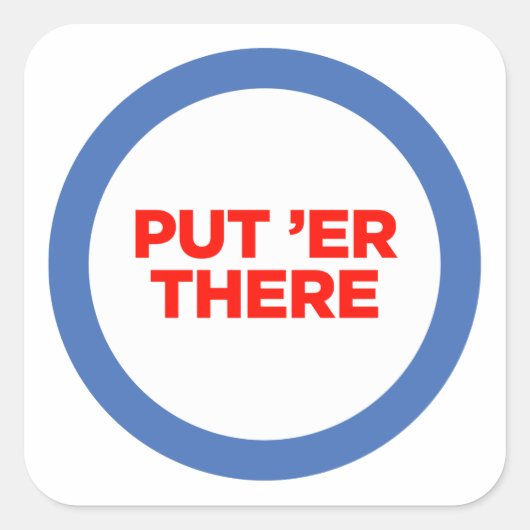 Monster-Maker-Aufkleber Quadratischer Aufkleber (Vorderseite)