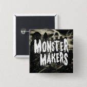MONSTER MAKERS Button (Vorne & Hinten)