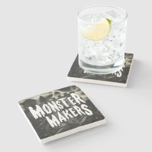 MONSTER MAKERS Marmor-Untersetzer Steinuntersetzer